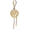 Mk Circle Bubble Charm/Pale Gold