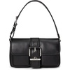 Silver-tone Hardware/Black