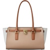 Gold-tone Hardware/Urbino Leather/Khaki Multi
