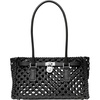 Silver-tone Hardware/Soft Goat Nappa/Black