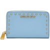 Gold-Tone Hardware/Leather/Chambray