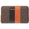 Gold-Tone Hardware/Signature with Center Stripe/Orange Punch