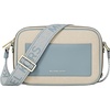 Gold-tone Hardware/Fabric/Chambray