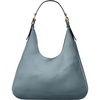 Gold-tone Hardware/Leather/Chambray