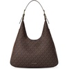 Gold-tone Hardware/Mk Signature Coated Twill/Brown/Acorn