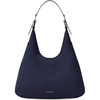 Silver-tone Hardware/Nubuck Leather/Dress Blues