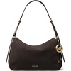 Gold-tone Hardware/Nubuck Leather/Chocolate