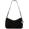 Silver-tone Hardware/Nubuck Leather/Black
