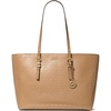 Gold-tone Hardware/Foil Printed Mk Signature Smooth Nappa Leather/Husk