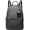 Silver-tone Hardware/Tonal Mk Signature Nylon/Black