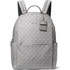 Silver-tone Hardware/Mk Signature Coated Twill/Storm