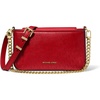 Gold-tone Hardware/Foil Printed Mk Signature Smooth Nappa Leather/Crimson