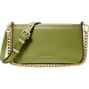 Gold-tone Hardware/Pebble Embossed Leather/Meadow Green