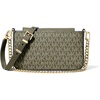 Gold-tone Hardware/Tonal Mk Signature Coated Twill/Ivy