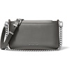 Nickel-tone Hardware/Burnished Leather Edges/Storm