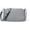 Silver-tone Hardware/Tonal Mk Signature Coated Twill/Storm