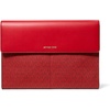 Gold-tone Hardware/Tonal Mk Signature Coated Twill/Crimson Multi