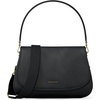 Gold-tone Hardware/Leather/Black