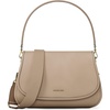 Gold-tone Hardware/Leather/Khaki