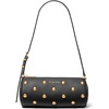 Gold-tone Hardware/Leather/Black