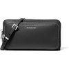 Silver-tone Hardware/Pebble Leather/Black