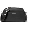 Silver-tone Hardware/Embossed Goat Leather/Black