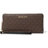 Gold-tone Hardware/Mk Signature Coated Twill/Brown/Black