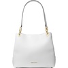 Gold-tone Hardware/Leather/Optic White