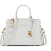 Gold-tone Hardware/Leather/Eggshell