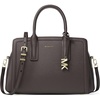 Gold-tone Hardware/Embossed Goat Leather/Chocolate