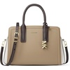 Gold-tone Hardware/Tricolor Embossed Leather/Husk Multi