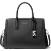 Silver-tone Hardware/Black