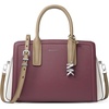 Silver-tone Hardware/Tricolor Embossed Leather/Oxblood Multi