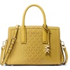 Gold-tone Hardware/Mk Signature Semi Lux/Chartreuse