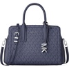 Silver-tone Hardware/Signature Coated Twill/Dress Blues