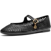 Diamond Cut Leather/Black