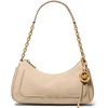 Gold-tone Hardware/Leather/Khaki