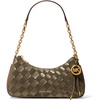 Gold-tone Hardware/Radiant Suede Leather/Loden