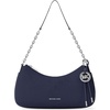 Silver-tone Hardware/Nubuck Leather/Dress Blues