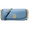 Gold-tone Hardware/Leather/Chambray