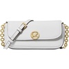 Gold-tone Hardware/Leather/Optic White