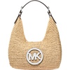 Crochet Straw/Natural/Optic White