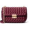 Gold-tone Hardware/All Over Woven/Mulberry