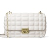 Gold-tone Hardware/Light Cream