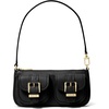 Gold-tone Hardware/Black