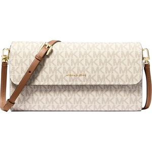 MICHAEL Michael Kors Jet Set Small East West Phone Crossbody(Vanilla/Acorn)