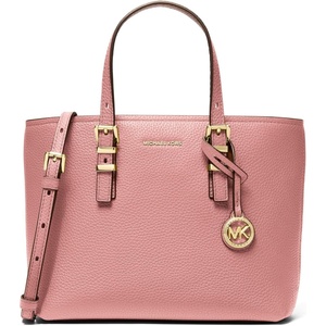 MICHAEL Michael Kors Women’s Quinn Small East West Tote Crossbody(Primrose)