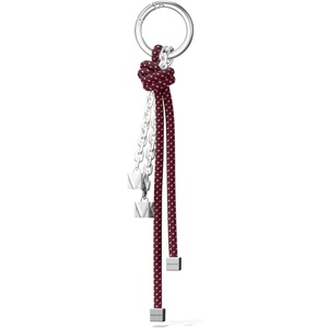 Michael Kors Bag and Key Charm(Speckled Cord Charm/Oxblood)