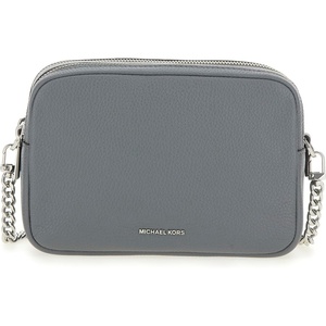 Michael Kors Bryant Medium Double Zip Chain Camera Crossbody Bag(Storm)