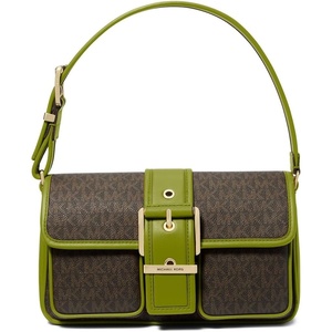 Michael Kors Colby Medium Shoulder Bag(Meadow Green)